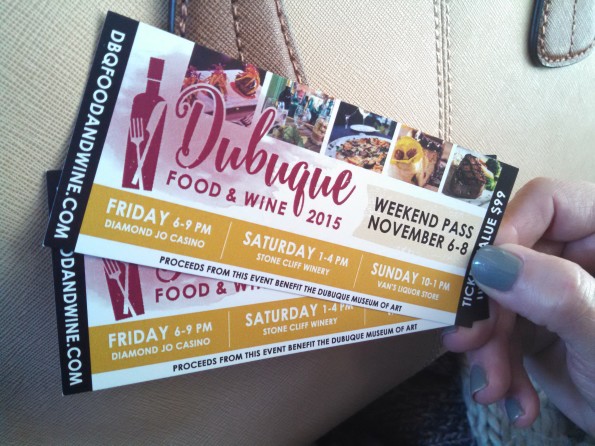 Dubuque Food & Wine 2015 tickets