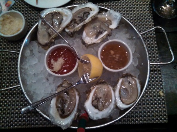 Some of Many Oysters @The Bristol Happy Hour