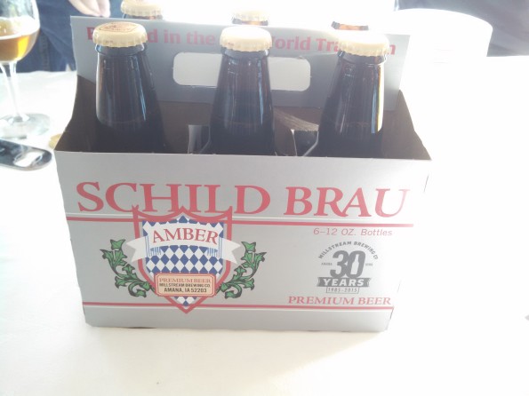 Millstream's Schild Brau Amber