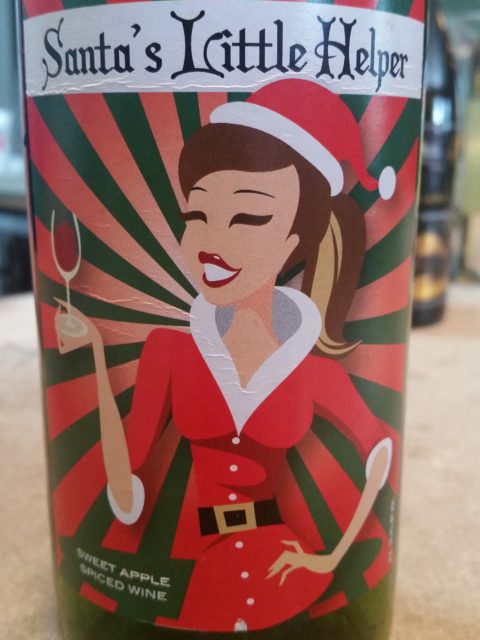 La Bella Vineyards & Winery - Santa's Little Helper wine bottle