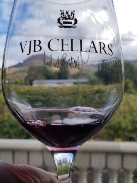 VJB Vineyards & Cellars 2015 Estate Sangiovese wine tasting - Impeccably Paired
